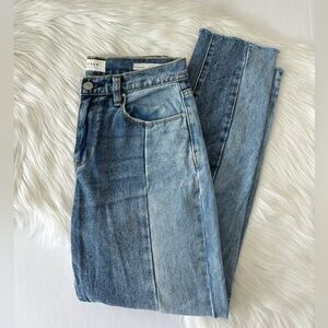 Pacsun vintage high waisted icon two toned denim jeans size 4